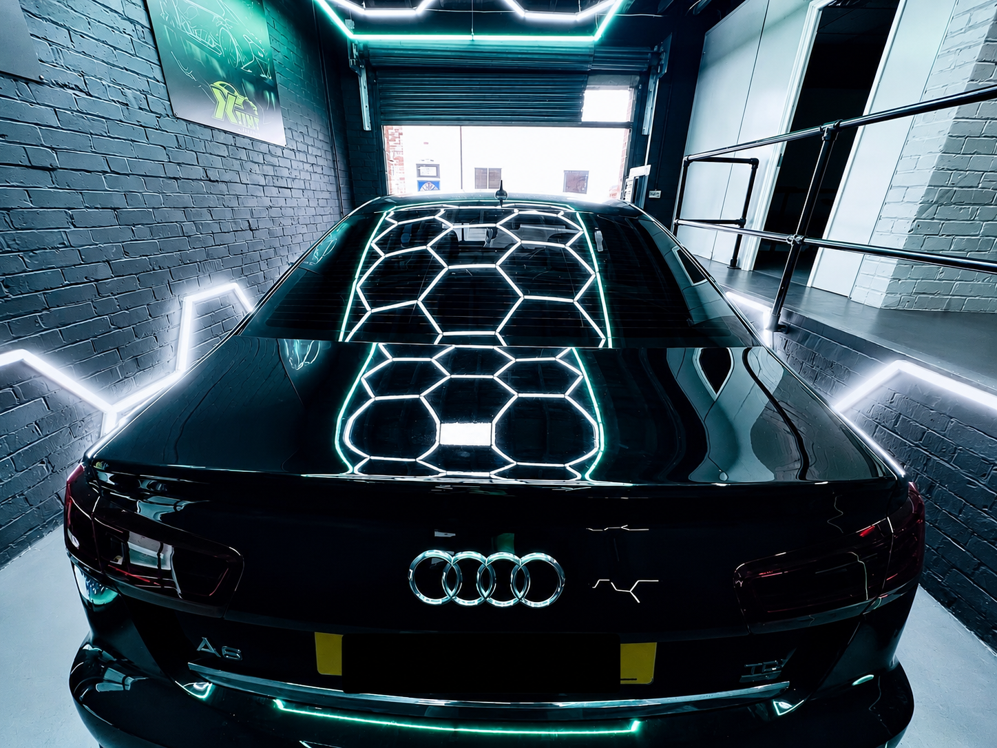 Audi A6 tinted